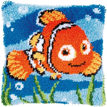Latch hook cushion kit Disney Nemo 14627