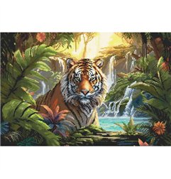 Stickset Wasserfall Ruhe