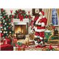 Stickset Weihnachtsmann-Interieur