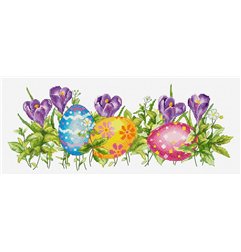 Embroidery kit Crocus