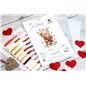Kit de broderie Bouquet d'amour Kit de broderie Bouquet d'amour