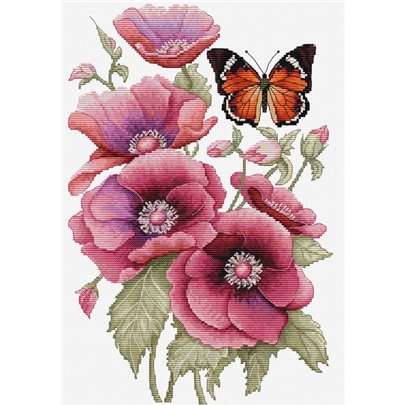 Embroidery kit The Scent of Anemones