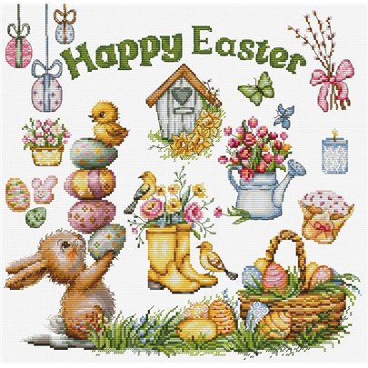 Stickset Frohe Ostern