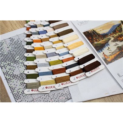 Kit de broderie Ruisseau d’or