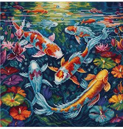 Borduurpakket Het Aquarium