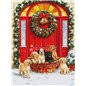 Kit de broderie Livraison du Père Noël Kit de broderie Livraison du Père Noël