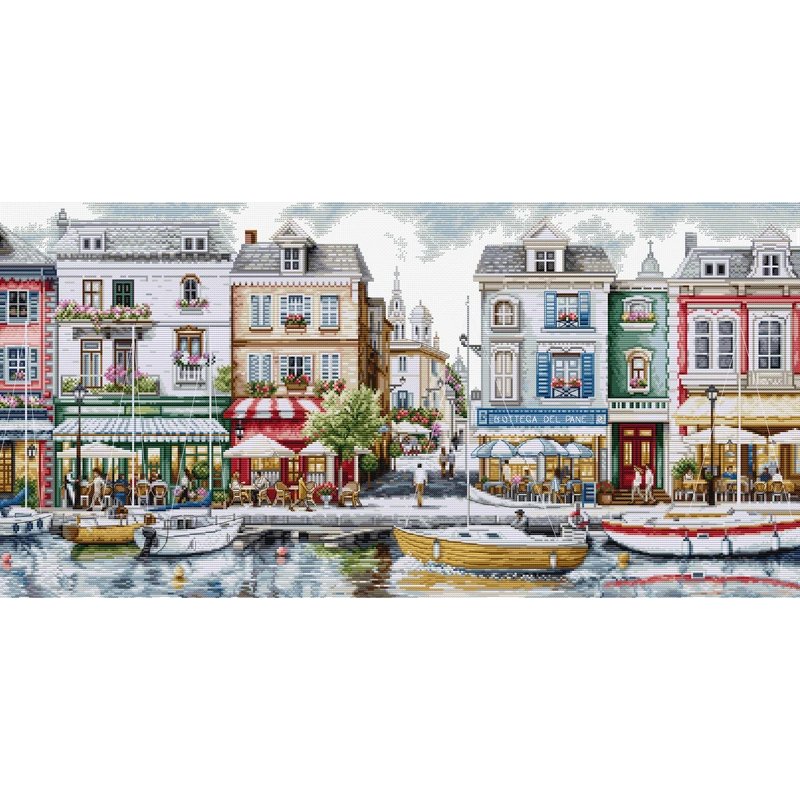 Kit de broderie Quai Kit de broderie Quai