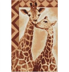 Stickset Giraffen