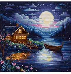 Kit de broderie Nuit de printemps