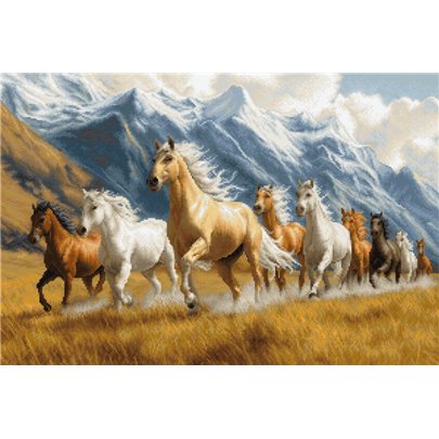 Embroidery kit Free Spirit (petit point)
