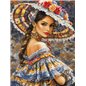 Borduurpakket Het Mexicaanse Festival (petit point) Borduurpakket Het Mexicaanse Festival (petit point)