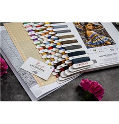 Stickset Das mexikanische Fest (petit point)