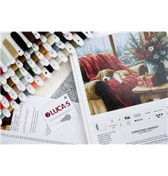 Embroidery kit Christmas Moment (petit point)