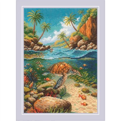 Kit de broderie Sous l'eau