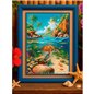 Embroidery kit Under the water Embroidery kit Under the water