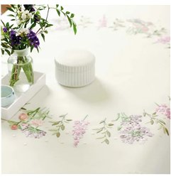 Vorgezeichneter Deckepackung Blumenkranz