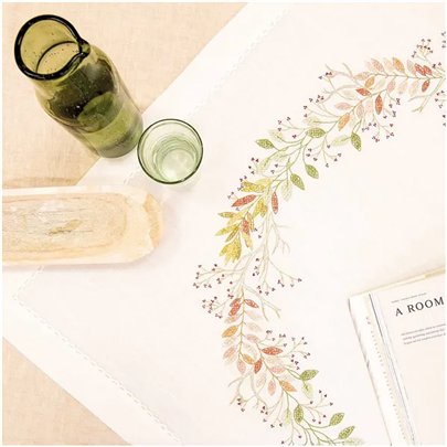 Kit nappe couronne d'automne