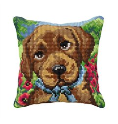 Borduurkussen Puppy 99106