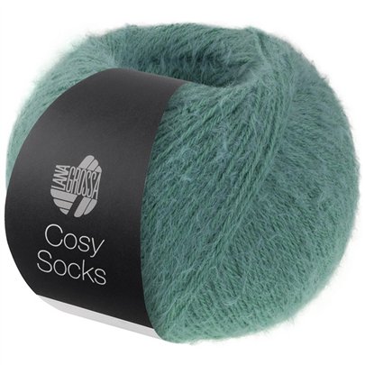 Cosy Socks 06 Salbeigrün