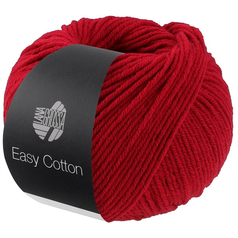Easy Cotton Donkerrood 26