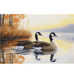 Embroidery kit Autumn Reflections