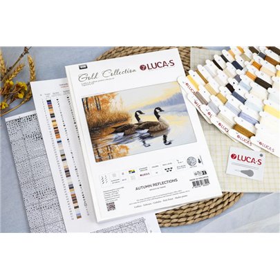 Embroidery kit Autumn Reflections