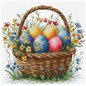Embroidery kit Easter Basket Embroidery kit Easter Basket
