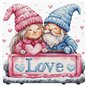 Embroidery kit Winter love Embroidery kit Winter love