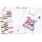 Embroidery kit Winter love Embroidery kit Winter love