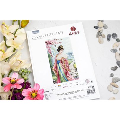 Embroidery kit Song of Cherry Blossoms
