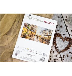 Embroidery kit Night Time Café