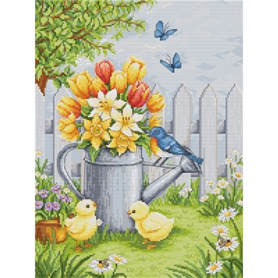 Kit de broderie Harmonie de Pâques