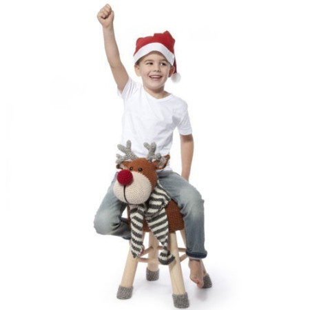 Animal stool crochet part 1