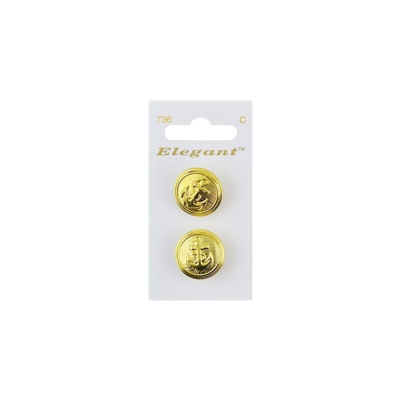 Buttons Elegant nr. 736 Buttons Elegant nr. 736