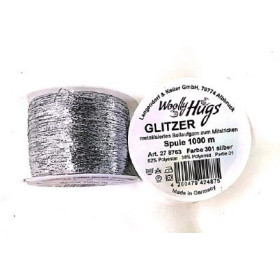Woolly Hugs Glitzer Silver