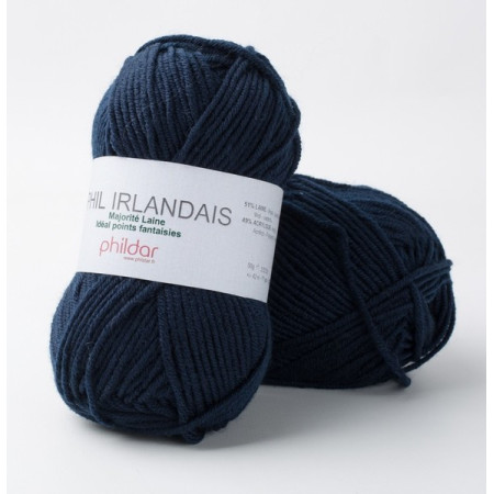 Breiwol Phildar Phil Irlandais Marine