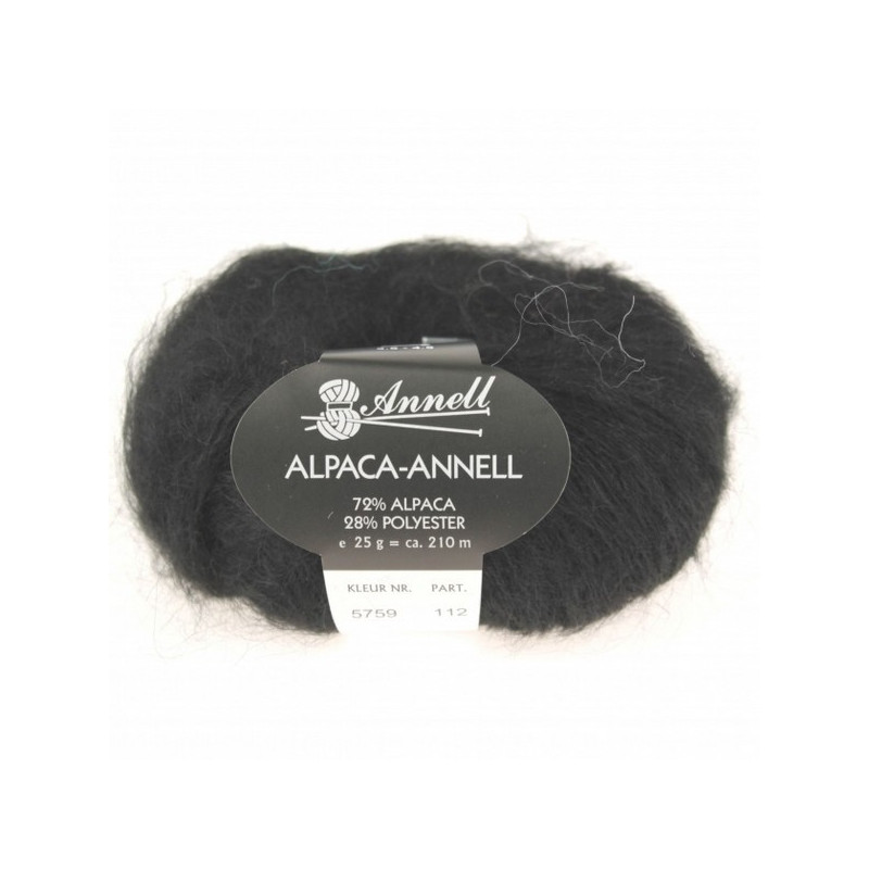 Alpaca Annell 5759 zwart Alpaca Annell 5759 zwart