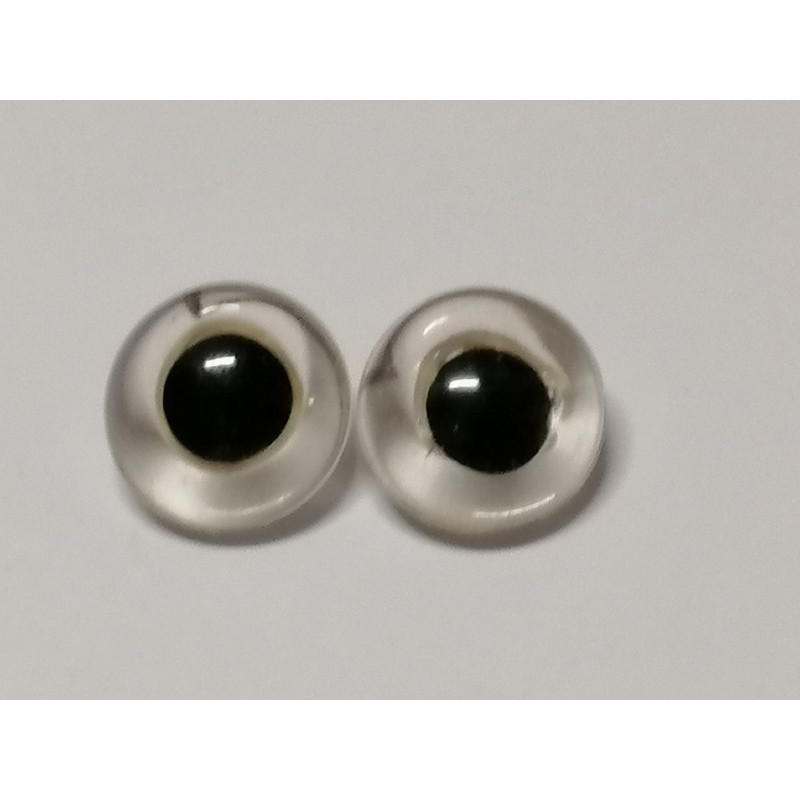 glass animal eye to sew 15 mm clear glass animal eye to sew 15 mm clear