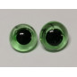 glass animal eye to sew 15 mm green glass animal eye to sew 15 mm green