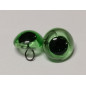 glass animal eye to sew 15 mm green glass animal eye to sew 15 mm green