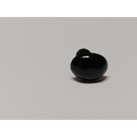 Dierenneus 12 mm ovaal vlak