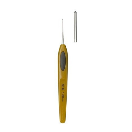 Crochet hook soft touch 1  mm