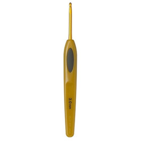 Crochet hook soft touch 3 mm