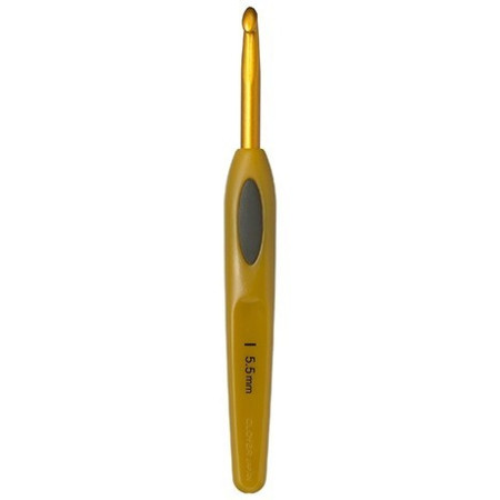 Haaknaald soft touch 5,5 mm