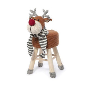   Tabourets animaliers au crochet partie 1