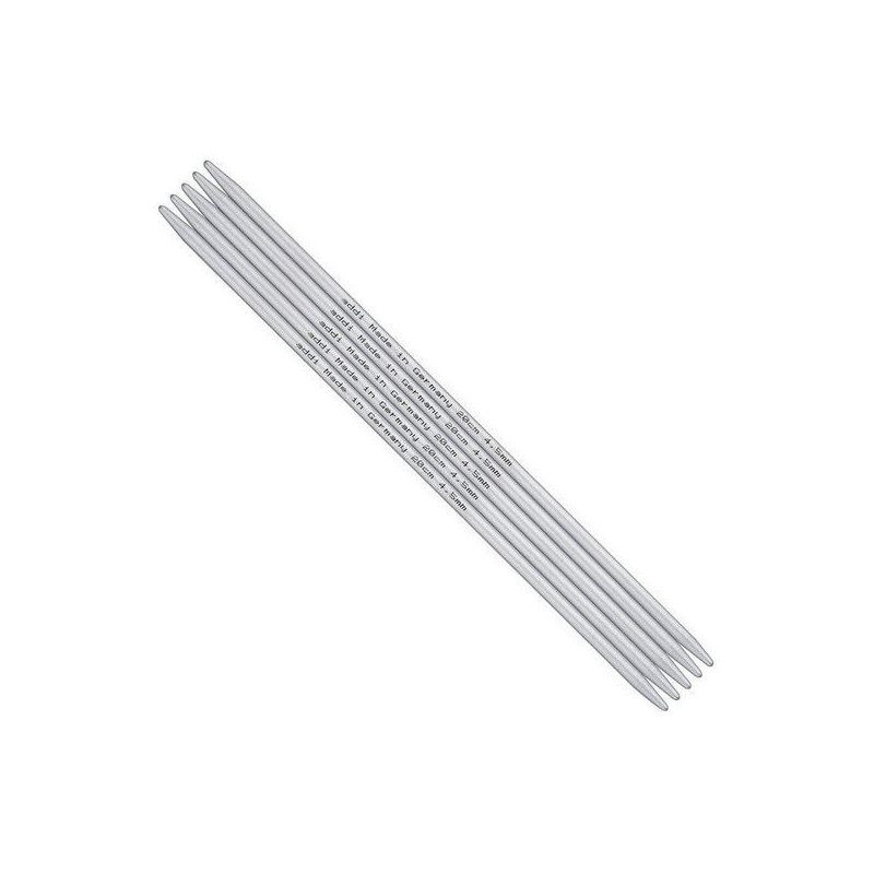 Aiguilles double pointes Addi 40 cm - 2 mm Aiguilles double pointes Addi 40 cm - 2 mm