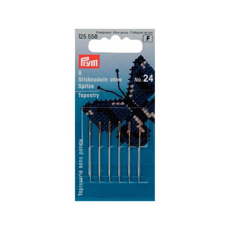 Sticknadeln ohne Spitze NR 24 Sticknadeln ohne Spitze NR 24