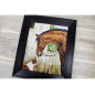 Kit de broderie Chasseur et renard Kit de broderie Chasseur et renard