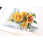 Embroidery kit Sunflowers