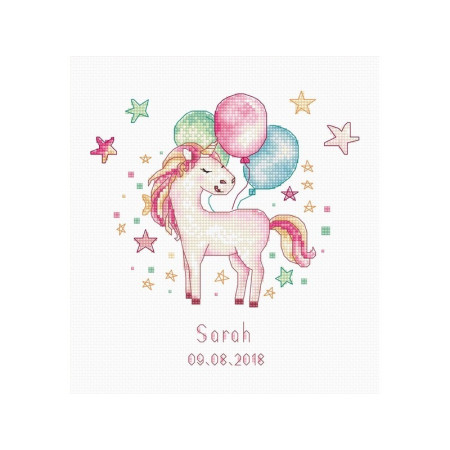 Luca-S Kit de broderie Licorne